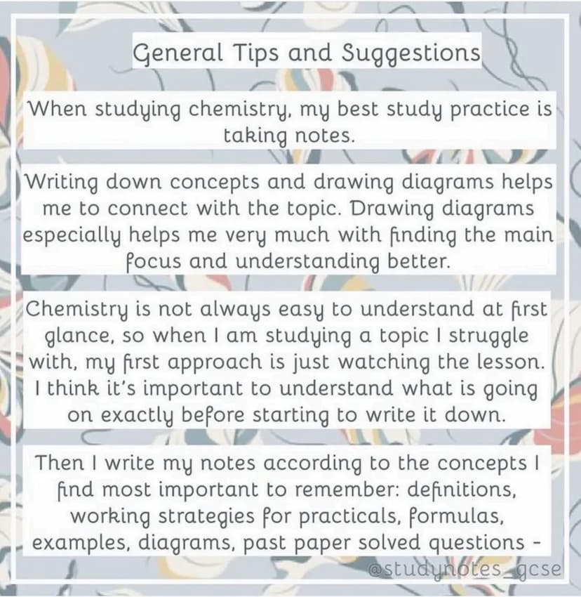 Chemistry Tips and
RESOURCES
by studynotes CSE Books and Guides
Complete Chemistry for Cambridge IGCSE
by Rose Marie Gallagher and Paul Ingr