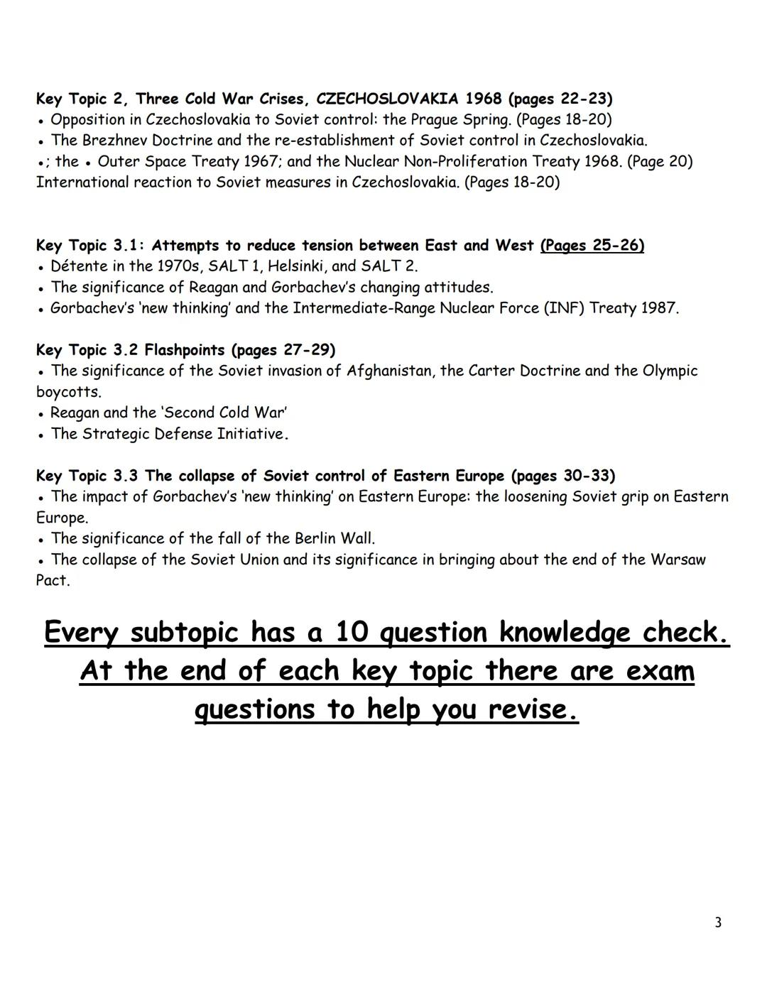 # GCSE History

Superpower relations and the Cold War

Z
ROCKETY BOMBH
BOMB

ON NO ACCOUNT TO BE
USED BECAUSE THE
ENEMY MIGHT RETALIATE

A
Z