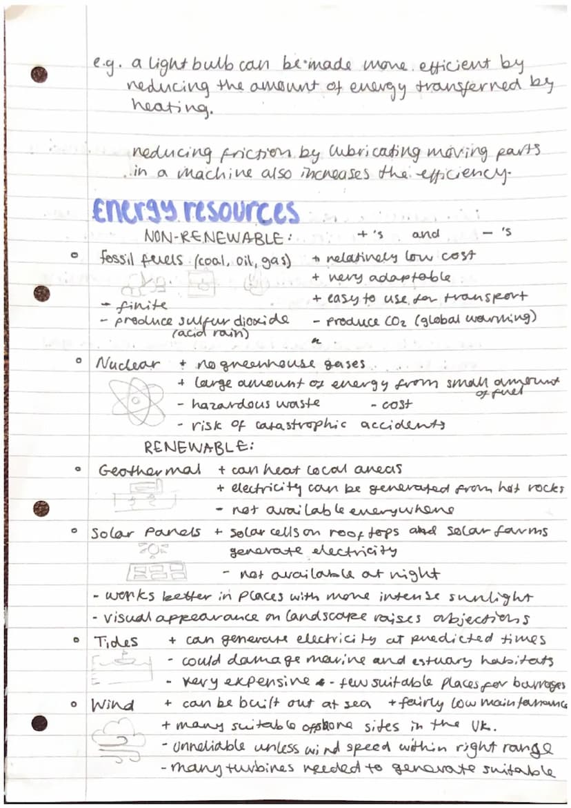 Energy
energy Stores → chemical, Kinetic, elastic potential,
gravitational potential, thermal
Physics
combined science
Scenario:
An object t