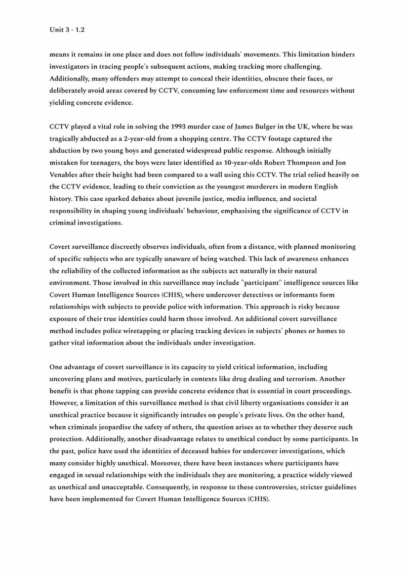 Unit 3 -1.2
FORENSIC TECHNIQUES:
Forensic methods encompass a collection of scientific approaches and procedures employed for the
collection