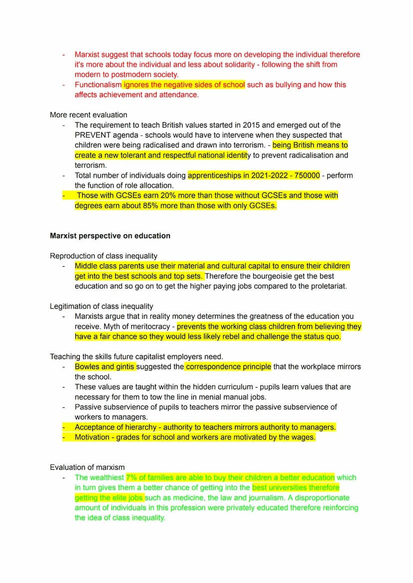 Theory for education -
Functionalist perspective
Social solidarity - social solidarity makes us feel as if we are a part of something
bigger