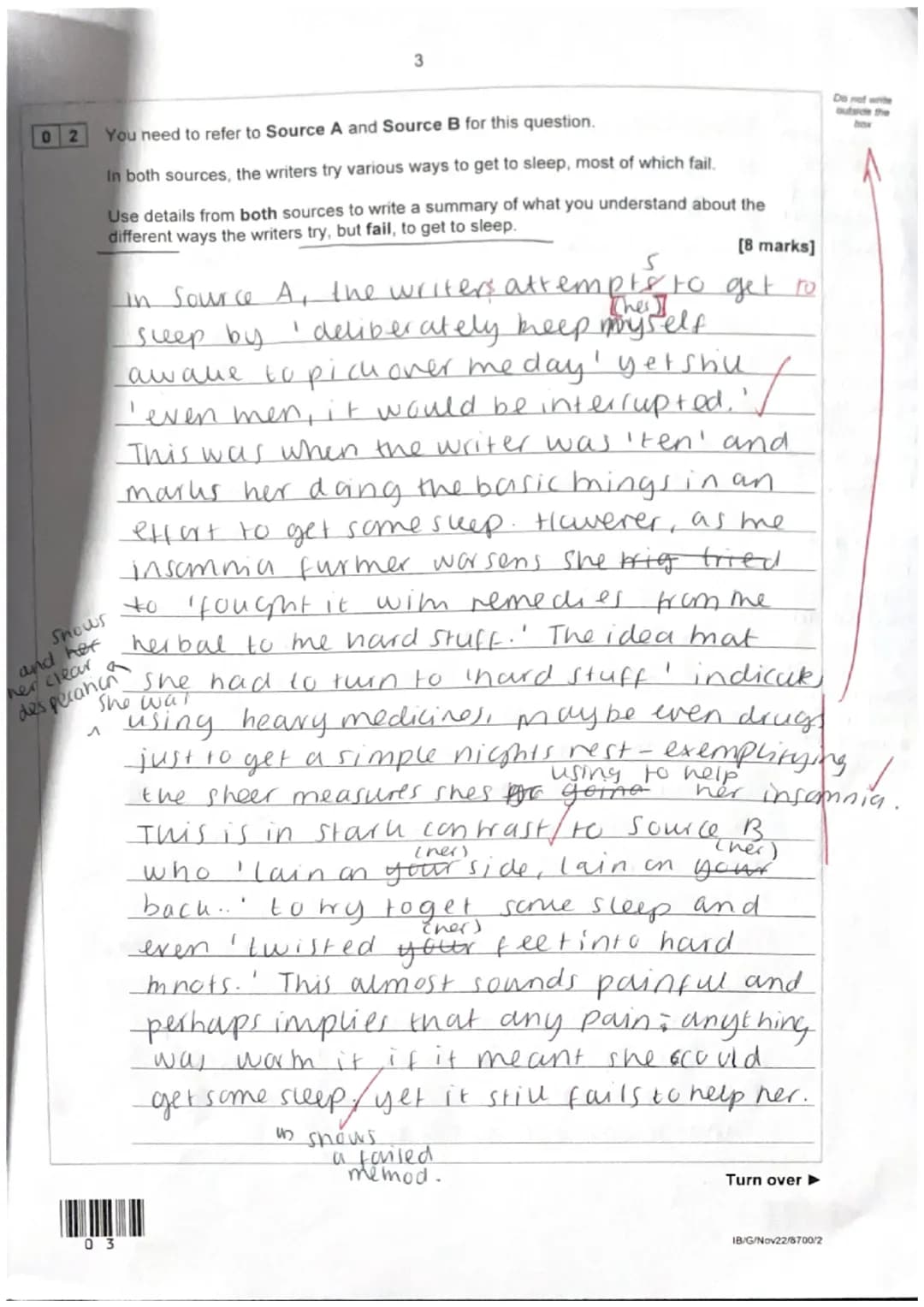 AQA
Please write clearly in block capitals.
Centre number
Surname
Forename(s)
Candidate signature
I declare this is my own work.
Candidate n