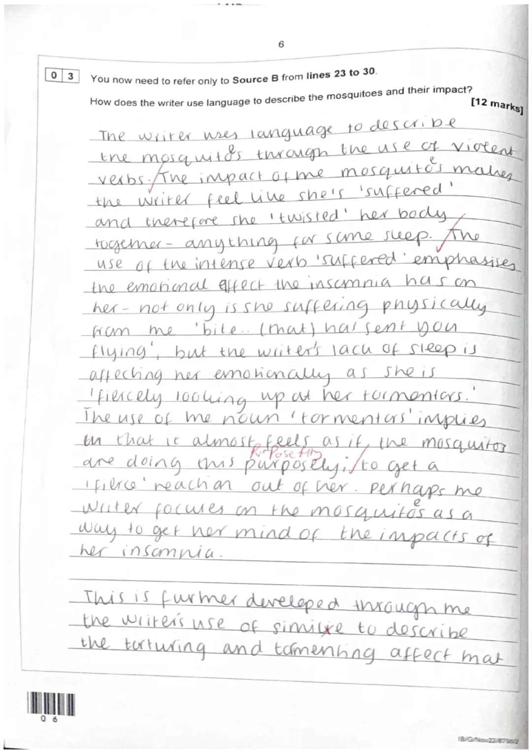 AQA
Please write clearly in block capitals.
Centre number
Surname
Forename(s)
Candidate signature
I declare this is my own work.
Candidate n
