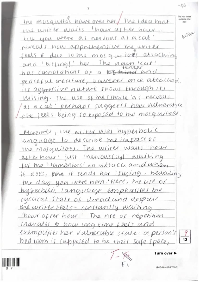 AQA
Please write clearly in block capitals.
Centre number
Surname
Forename(s)
Candidate signature
I declare this is my own work.
Candidate n