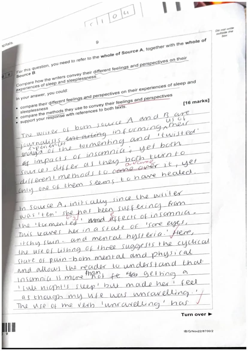 AQA
Please write clearly in block capitals.
Centre number
Surname
Forename(s)
Candidate signature
I declare this is my own work.
Candidate n