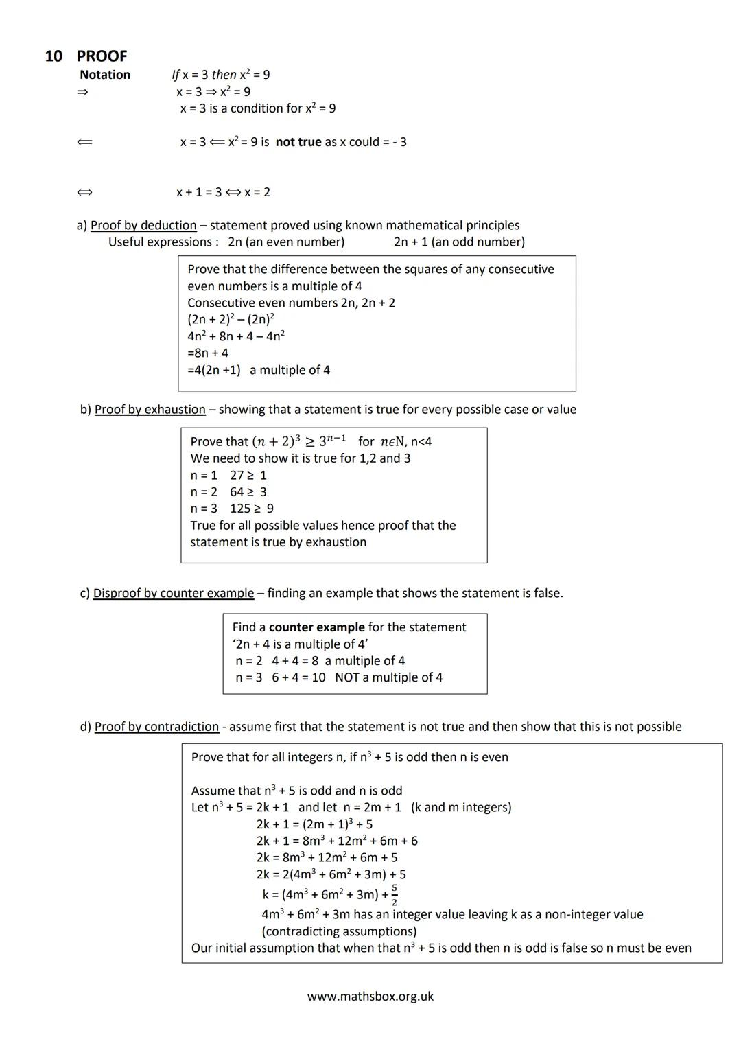 A LEVEL PURE MATHS REVISON NOTES
1 ALGEBRA AND FUNCTIONS
a) INDICES
Rules to learn :
xa xxb = xa+b
Simplify 2x(x - y)² + 3(x − y)²
= (x - y)