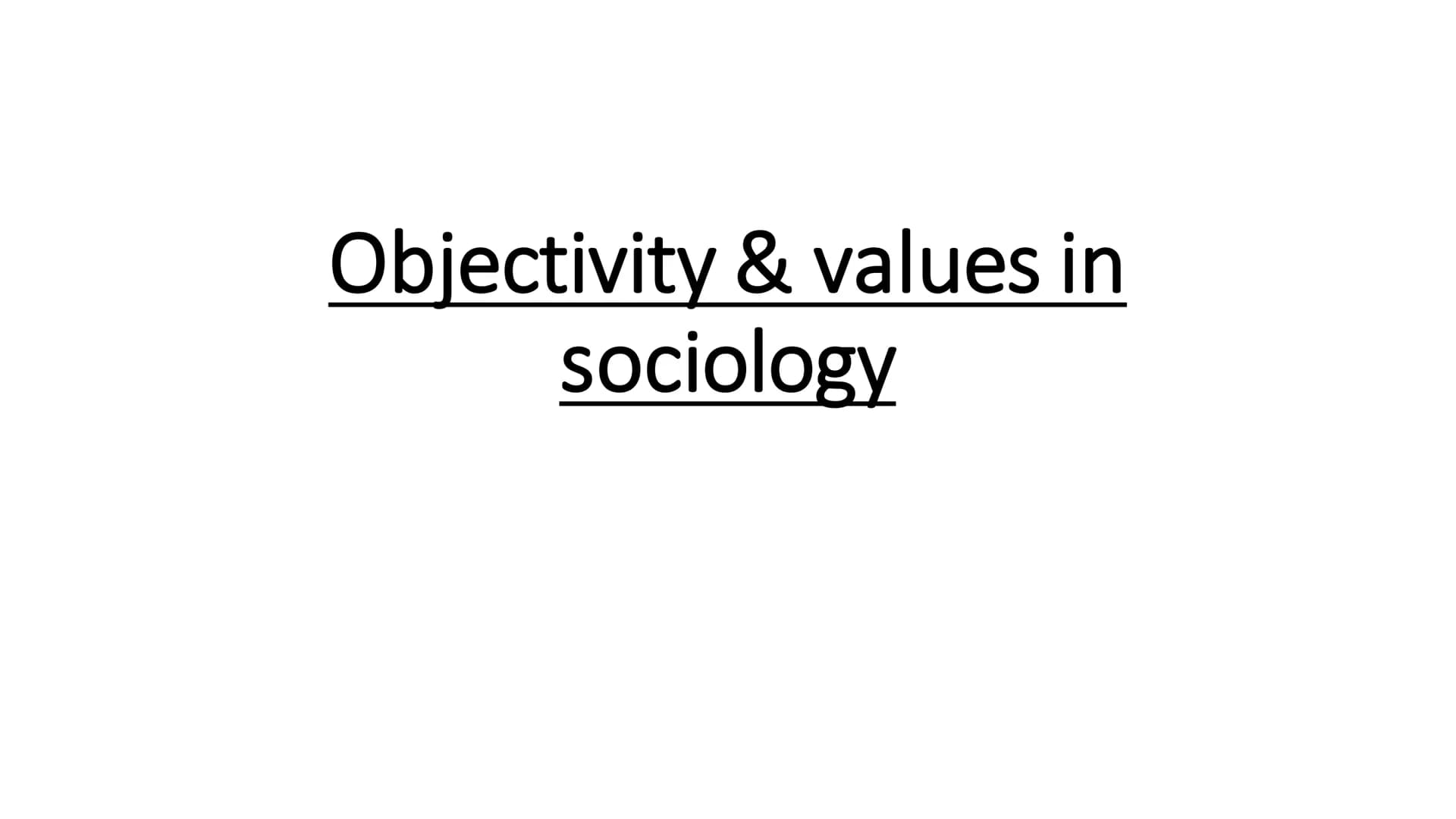 Sociological theory
full topic revision Sociology & science ●
●
●
●
What is it?
'Sociology' was coined by Comte, a
positivist who believed w