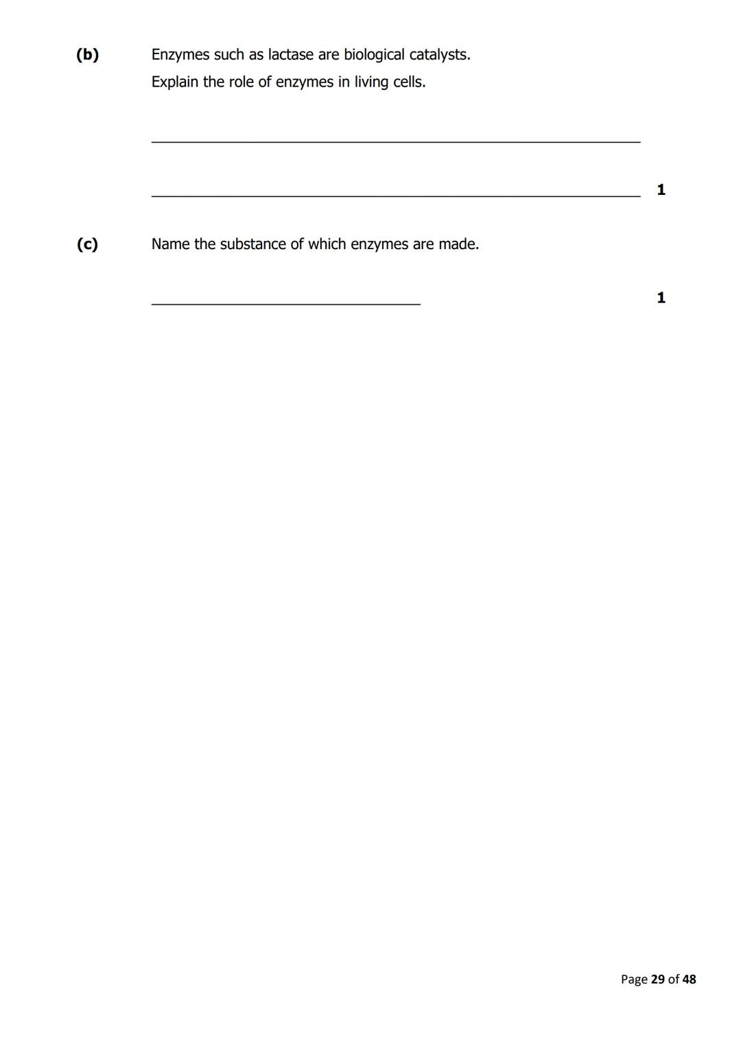 
<h2 id="cellstructure">Cell Structure</h2>
<p>The diagram below shows parts of a plant cell.</p>
<p>Which part of the cell is composed of c