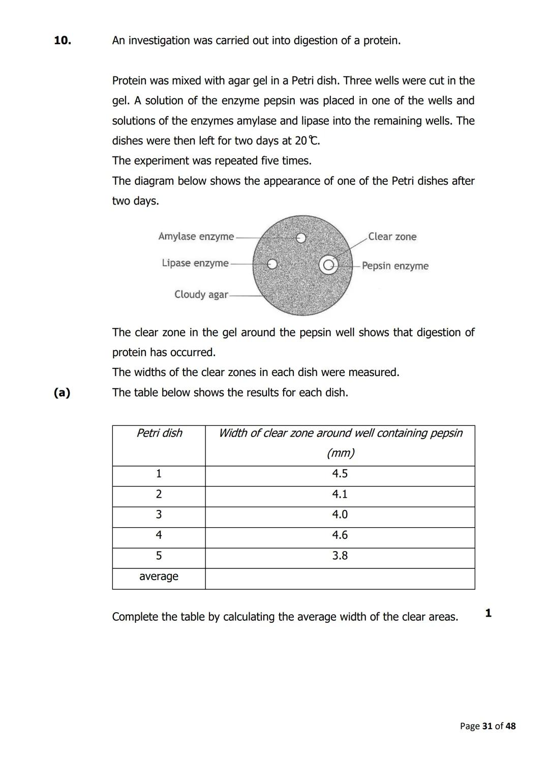 
<h2 id="cellstructure">Cell Structure</h2>
<p>The diagram below shows parts of a plant cell.</p>
<p>Which part of the cell is composed of c