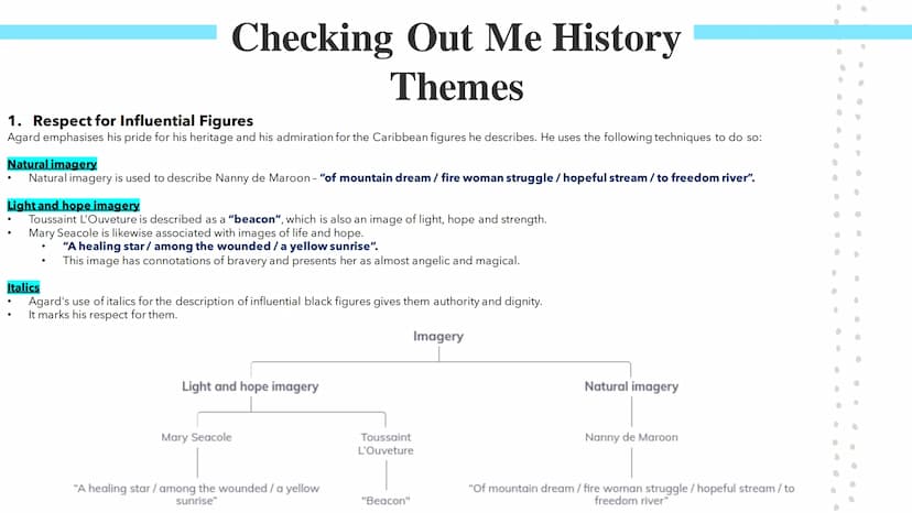 Checking Me Out
History
Poetry GCSES Checking Out Me History
John Agard was born in Guyana in South America. Guyana is connected to the Carr