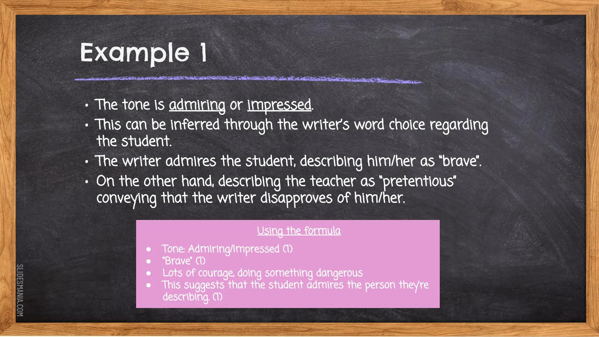 SLIDESMANIA.COM
Tone/Attitude
RUAE SKILLS
N5 - RUAE SLIDESMANIA.COM
What are we aiming
for?
Identifying tone/attitude
Developing the vocab t