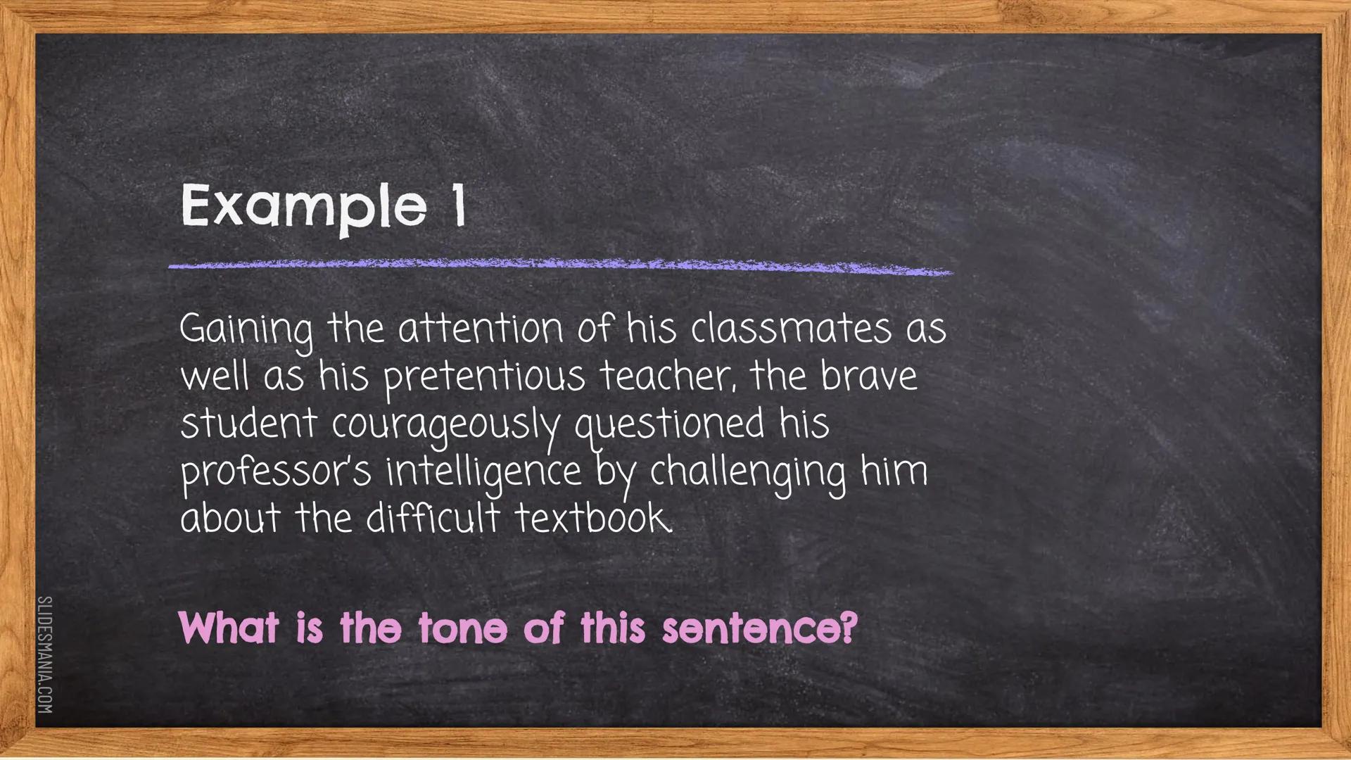 SLIDESMANIA.COM
Tone/Attitude
RUAE SKILLS
N5 - RUAE SLIDESMANIA.COM
What are we aiming
for?
Identifying tone/attitude
Developing the vocab t