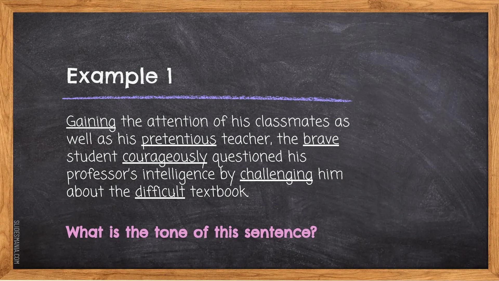 SLIDESMANIA.COM
Tone/Attitude
RUAE SKILLS
N5 - RUAE SLIDESMANIA.COM
What are we aiming
for?
Identifying tone/attitude
Developing the vocab t