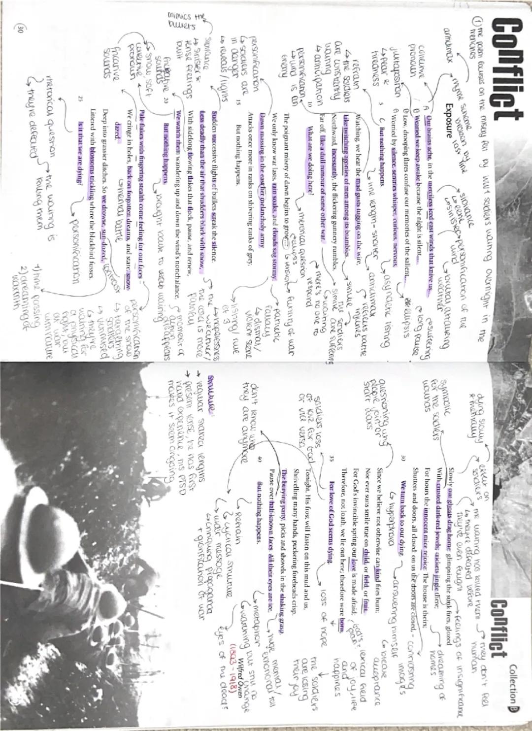 Conflict
(1) Blavee thought that not expressing anger is like numuring a poisoncus
tree
trochaic
tervamèrer
G
emphasises
neganvily
death, ha