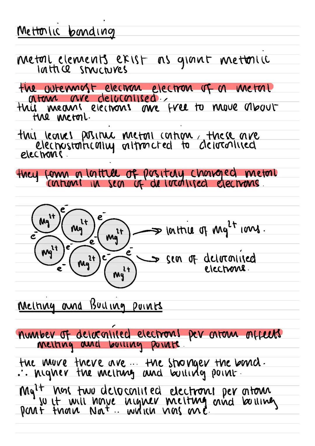 Metallic Bonding