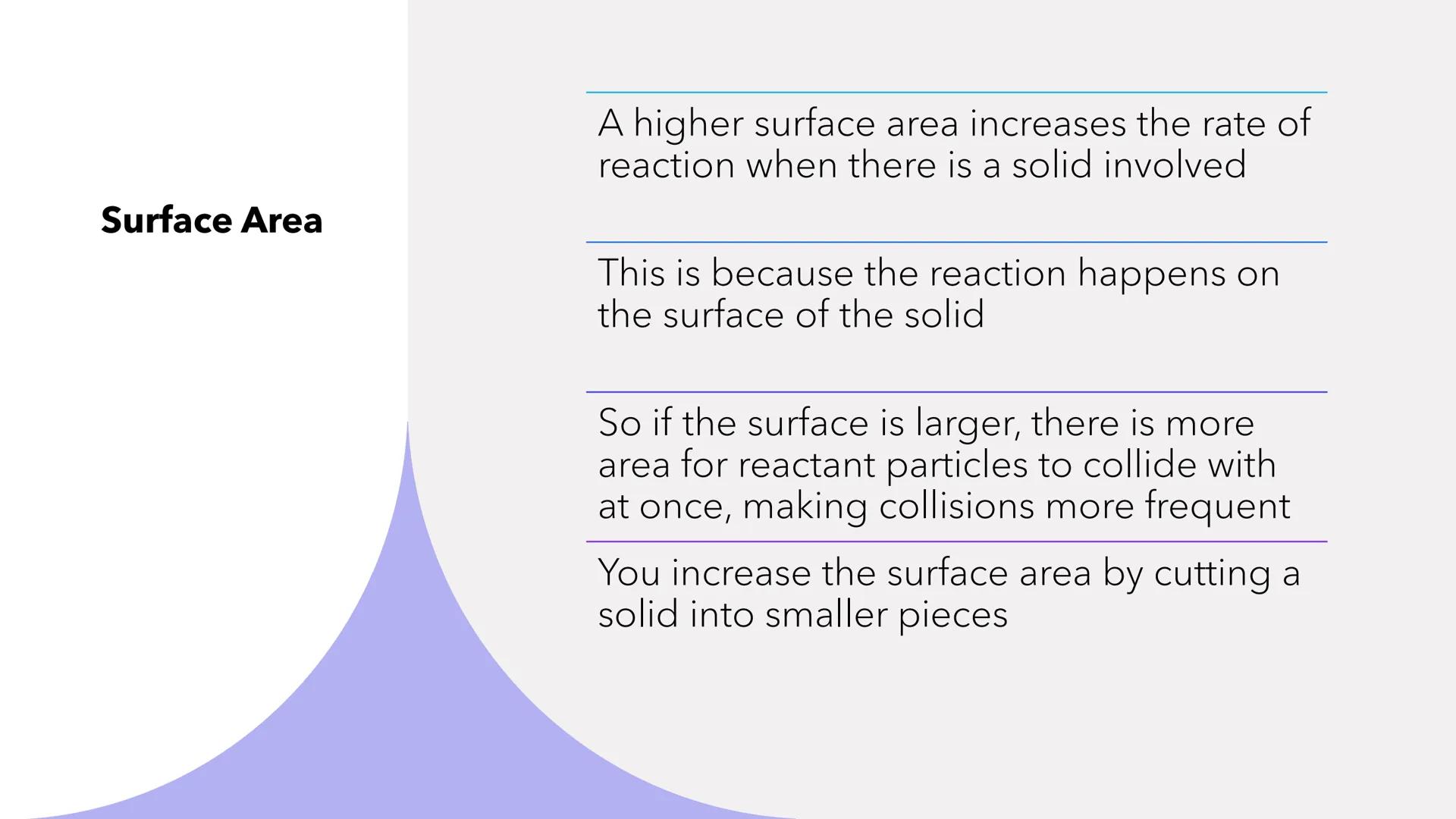 Rates of Reaction # The Rate of Reaction

• This is the speed that reactants are turned into products

• Rusting has a slow rate of reaction