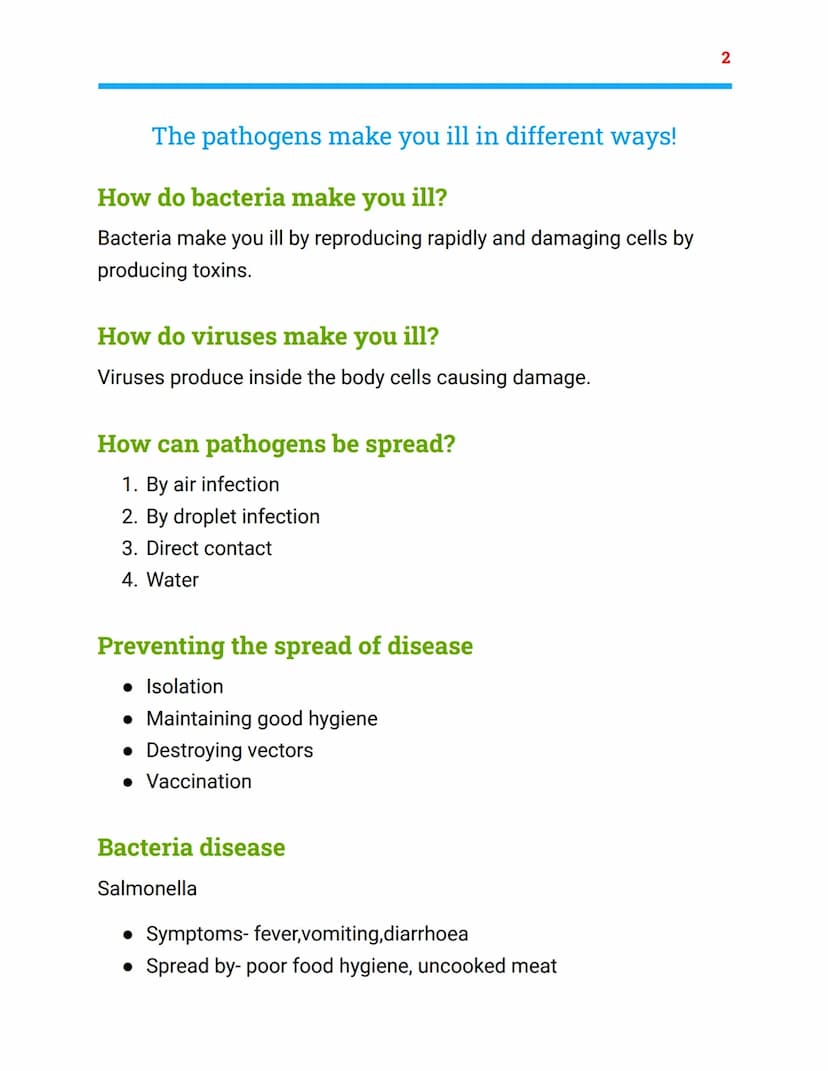 III
Infection and Response
Combined science trilogy- biology topic 3
Understanding the basics!
⚫ Health is the state of physical and mental 