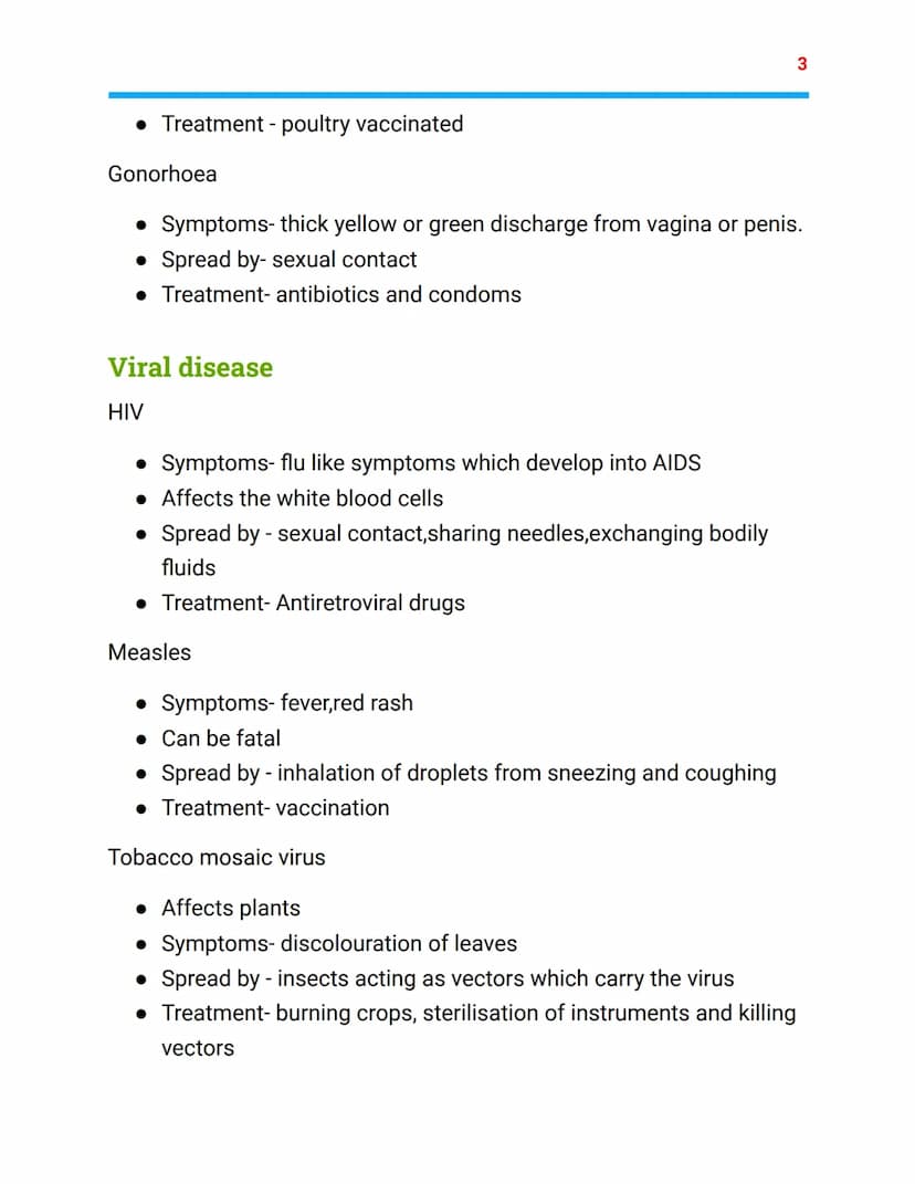 III
Infection and Response
Combined science trilogy- biology topic 3
Understanding the basics!
⚫ Health is the state of physical and mental 