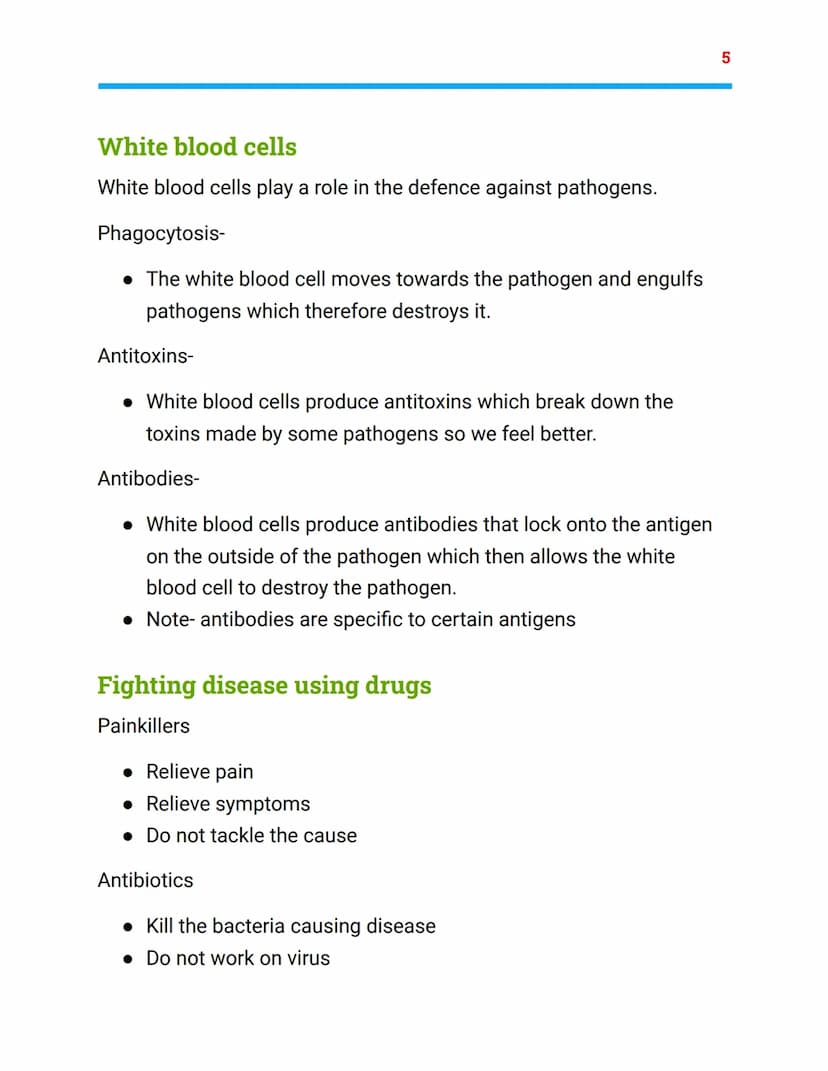 III
Infection and Response
Combined science trilogy- biology topic 3
Understanding the basics!
⚫ Health is the state of physical and mental 