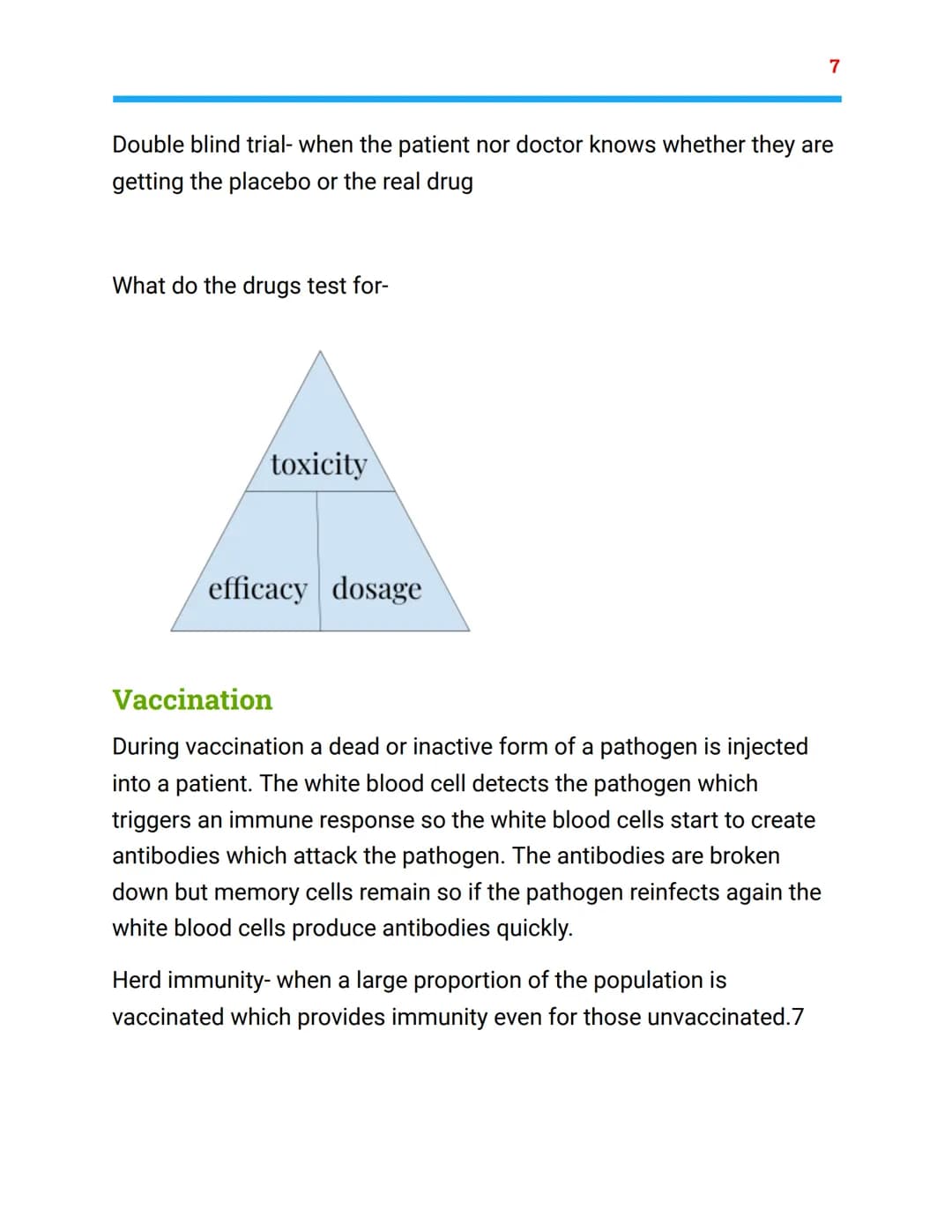 III
Infection and Response
Combined science trilogy- biology topic 3
Understanding the basics!
⚫ Health is the state of physical and mental 