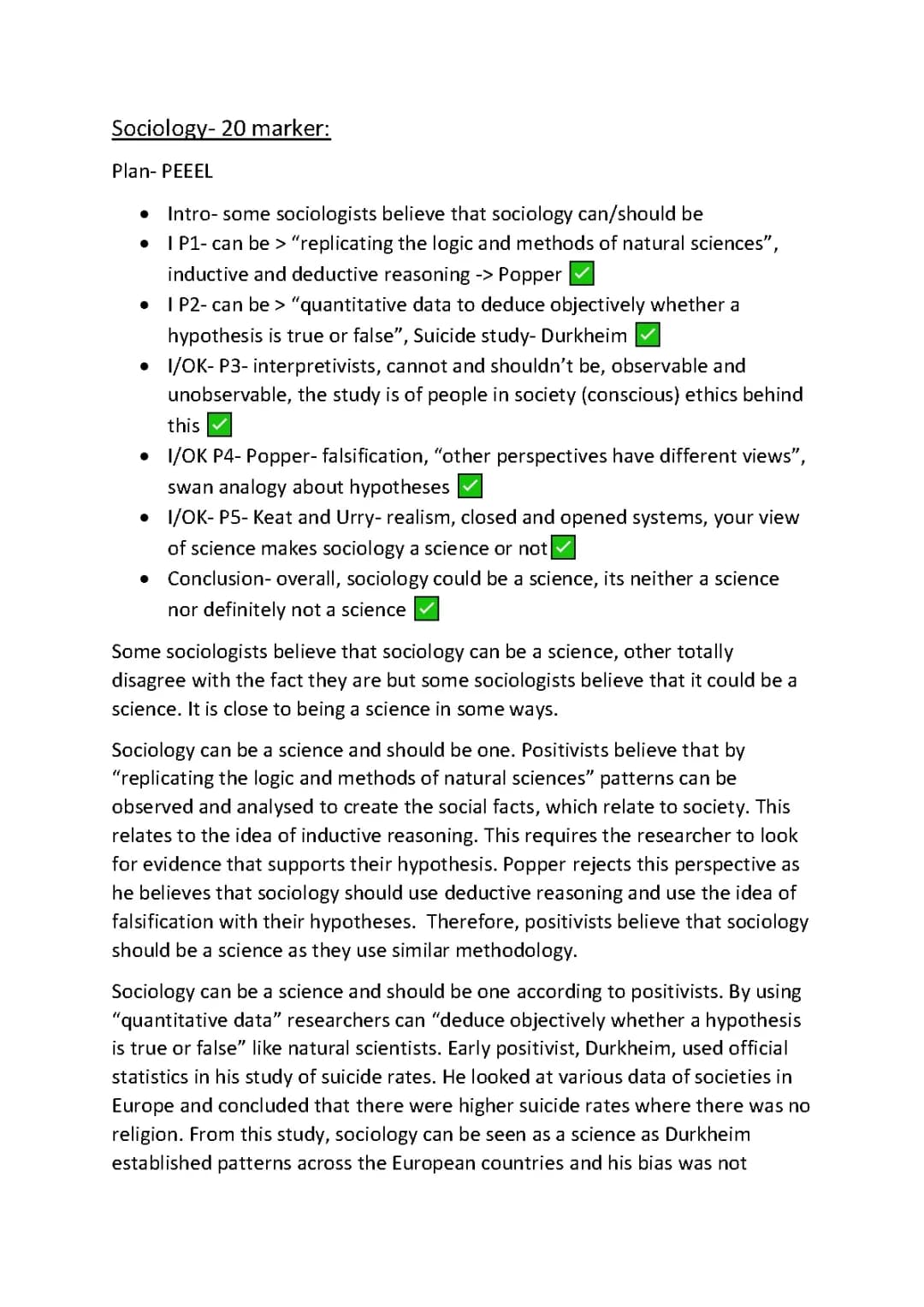 How to Write a Sociology Essay: Kuhn, Popper, and Durkheim Tips