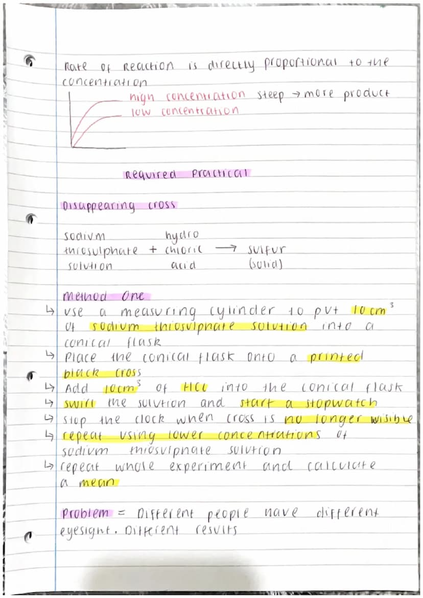 avantity of product formed (9)
Razss as reaccion
Steep slope = fast reaction.
0 fast reaction lots of products.
made in
a short
lime
lots of