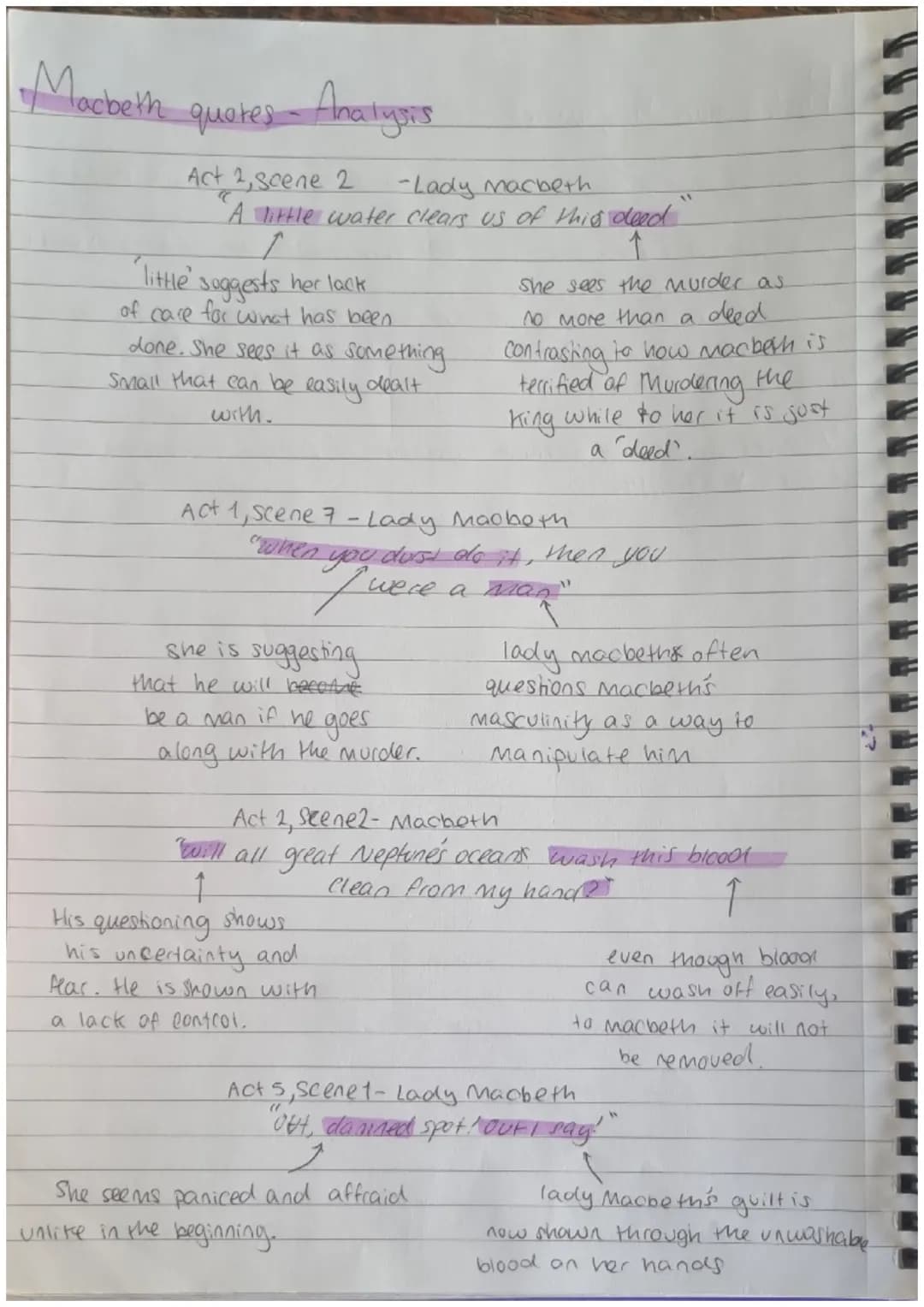 Macbeth
LadyMacbeth - manipulates
Power
power is often shown through
manipulation and control over
people
It is also shown through
leadershi