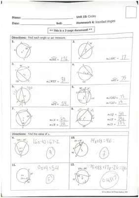 Know 10:4 Inscribed Angles thumbnail