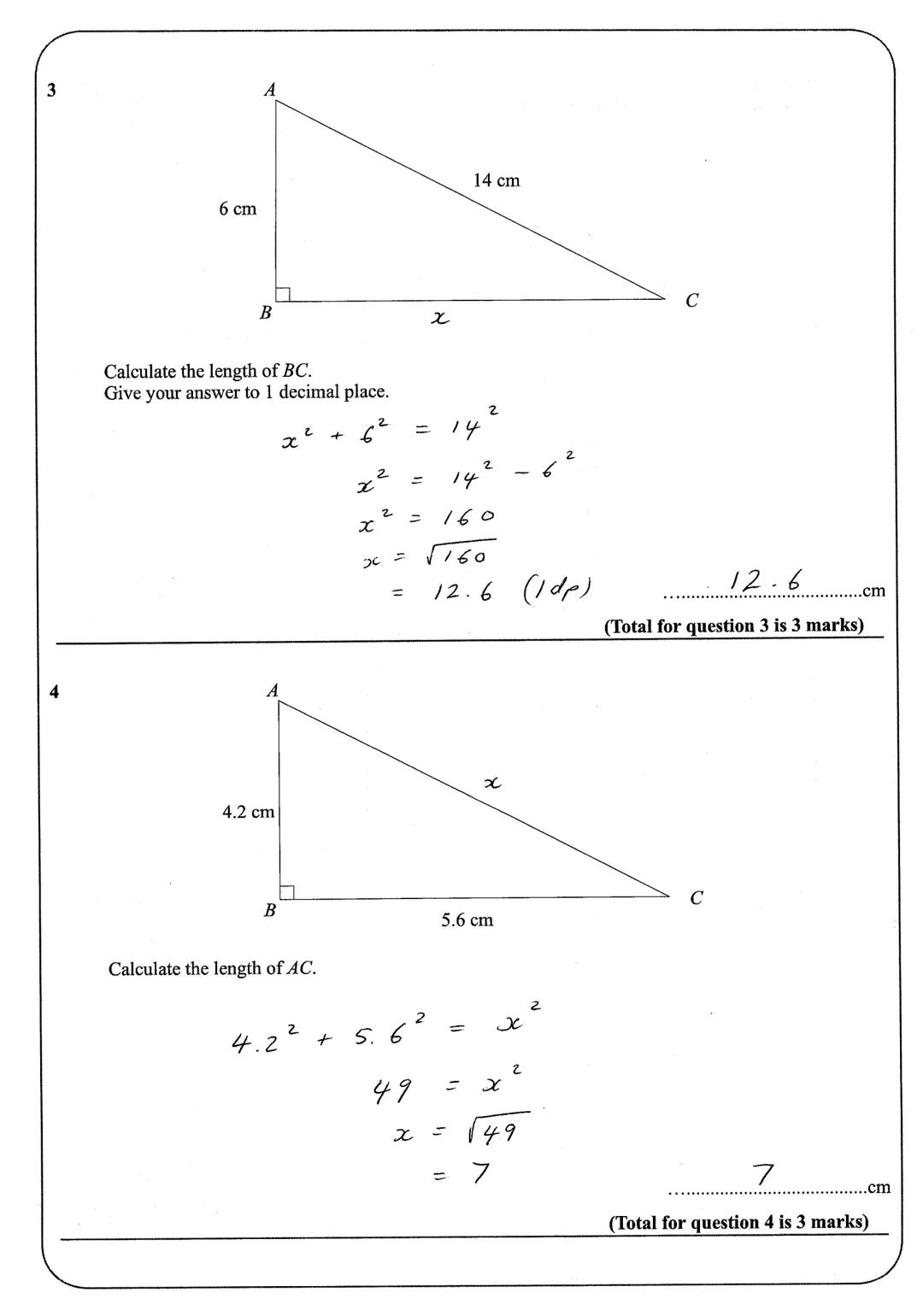 Name:
Instructions
●
• Use black ink or ball-point pen.
●
Answer all Questions.
Answer the Questions in the spaces provided
- there may be m