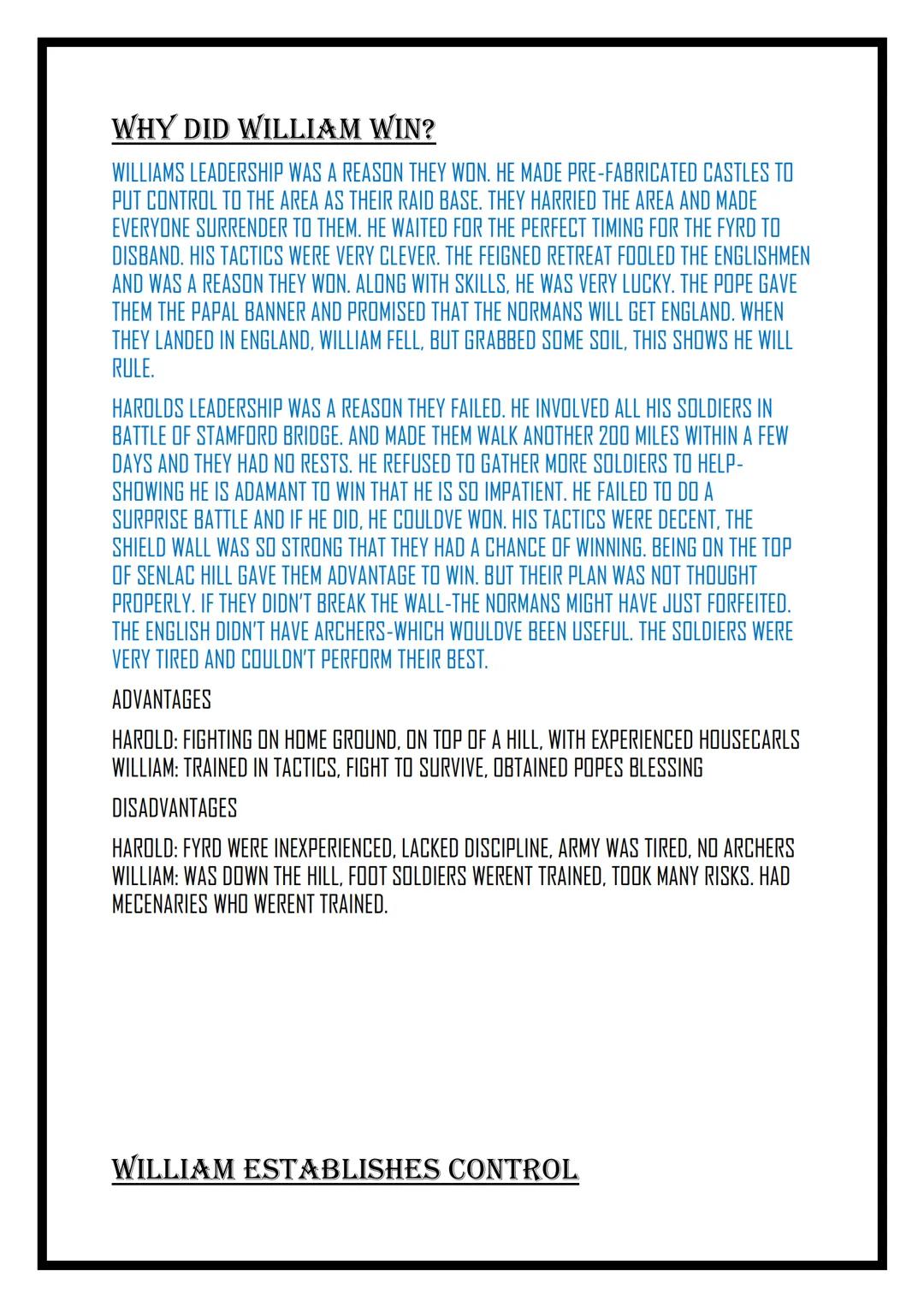 NORMAN
ENGLAND ANGLO SAXON ENGLAND
Dates
871-899: ALFRED THE GREAT FOUGHT THE DANES AND ESTABLISHED THE DYNASTY THAT
WOULD UNITE ENGLAND
899