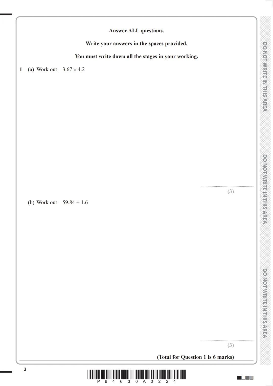 Please check the examination details below before entering your candidate information
Candidate surname
Other names
Centre Number
Candidate