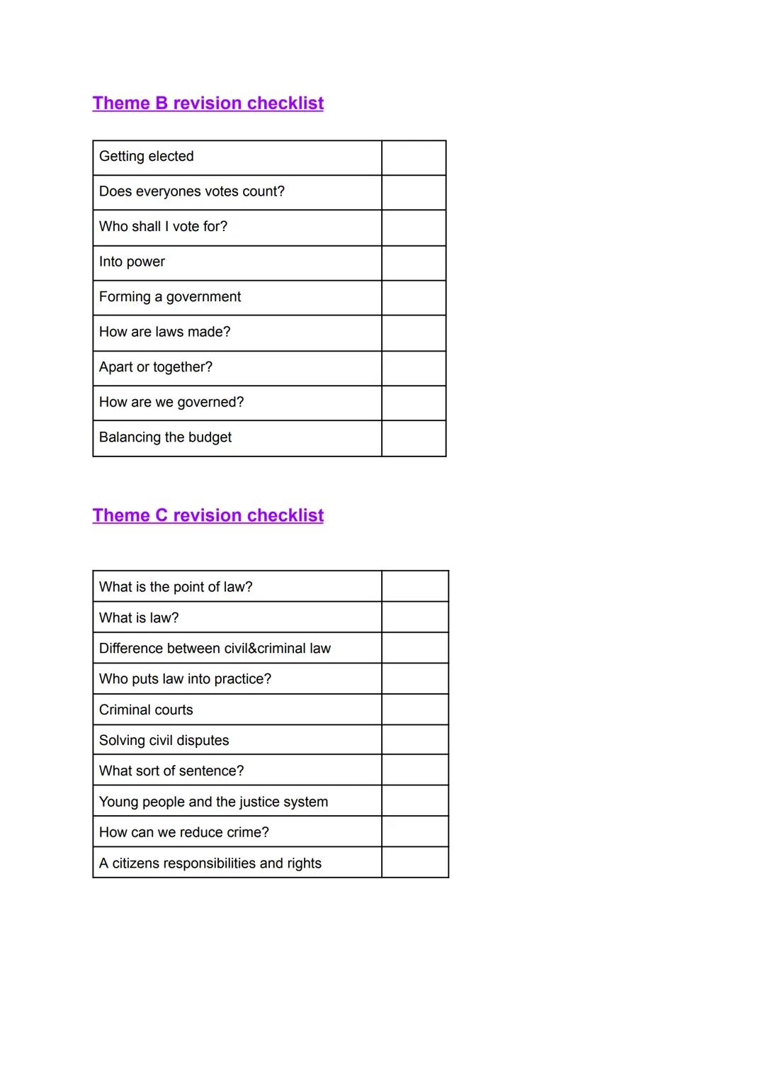 Theme A revision checklist
What is a community?
Where are your roots?
Religious understanding
Uk population
Identity
Respect and communities