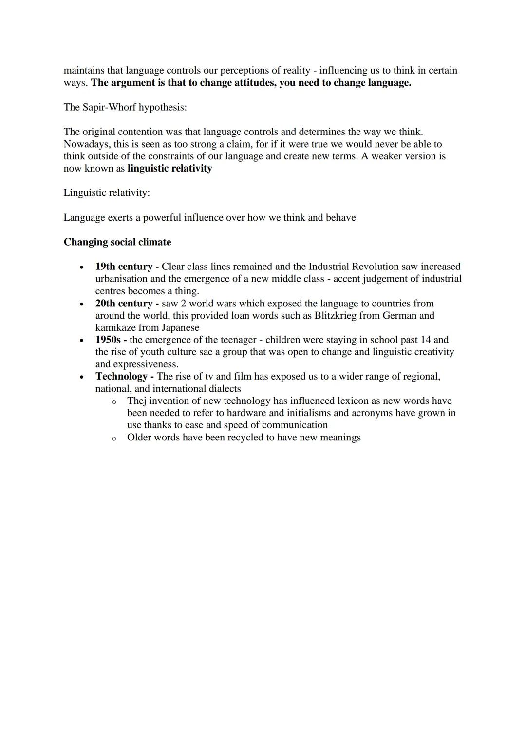 Language Change Theorists
Robert Lowth
●
●
●
●
Leading figure in establishment of grammatical rules
Published his "Short Introduction to Eng