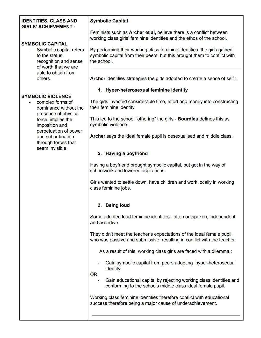 Sociology
Education
THE GENDER GAP IN
ACHIEVEMENT :
GIRLS' ACHIEVEMENT :
Gender can have a major impact on how we experience education.
Whil