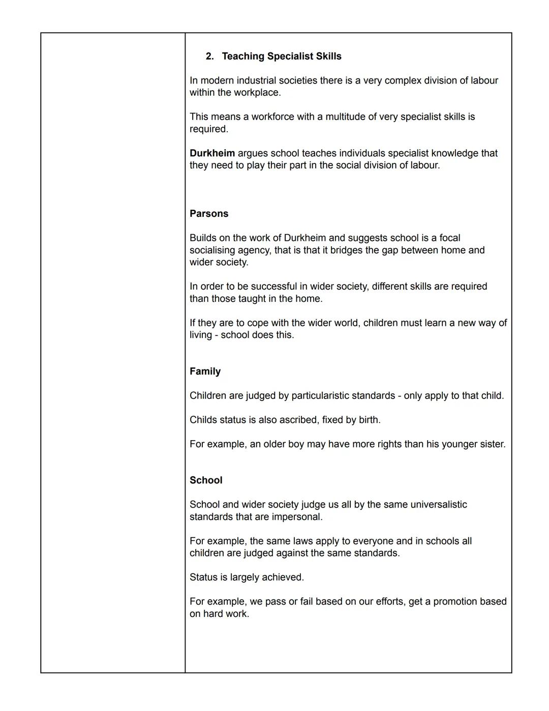 Sociology
Education
THE FUNCTIONALIST
PERSPECTIVE:
Tuesday 16th May 2023
The Role of Education
Functionalism is based on the idea that socie