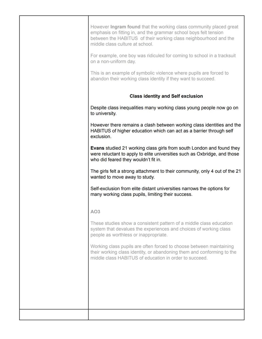 Sociology
Education
LABELLING:
Wednesday 22nd February 2023
Social Class differences in Achievement - Internal Factors
Studies show teachers