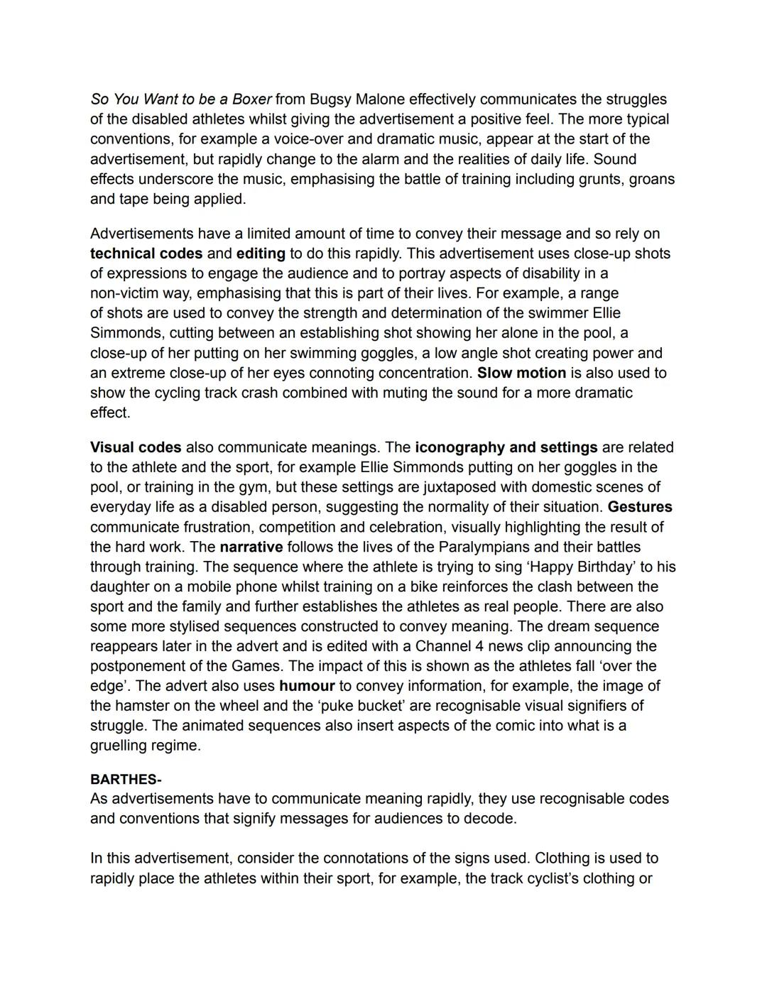 SUPERHUMAN
- Created in 2020 to promote the paralympic games
- Produced by 'serial pictures' and 'some such'
- 4 creative wrote and produce