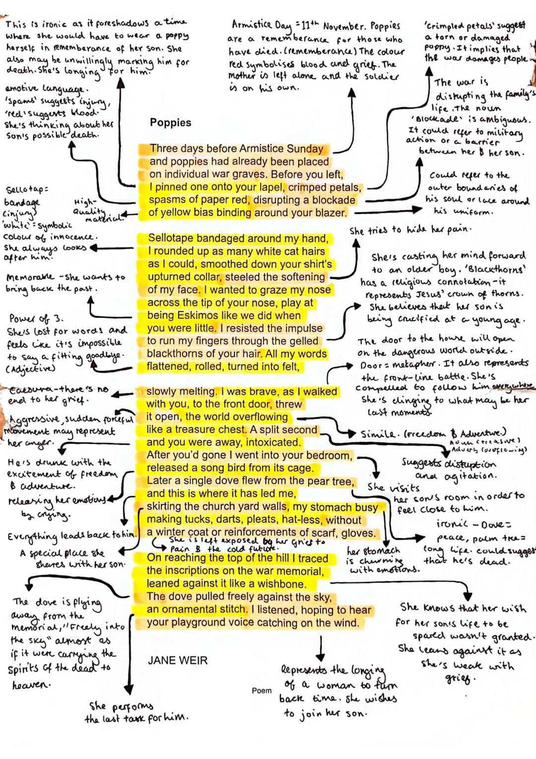 7
Abrupt opening
(Hooks the reader
in) He must stay
awake in the cold.
owen conveys the
idea of fear through
the use of adverbs-
Suggesting
