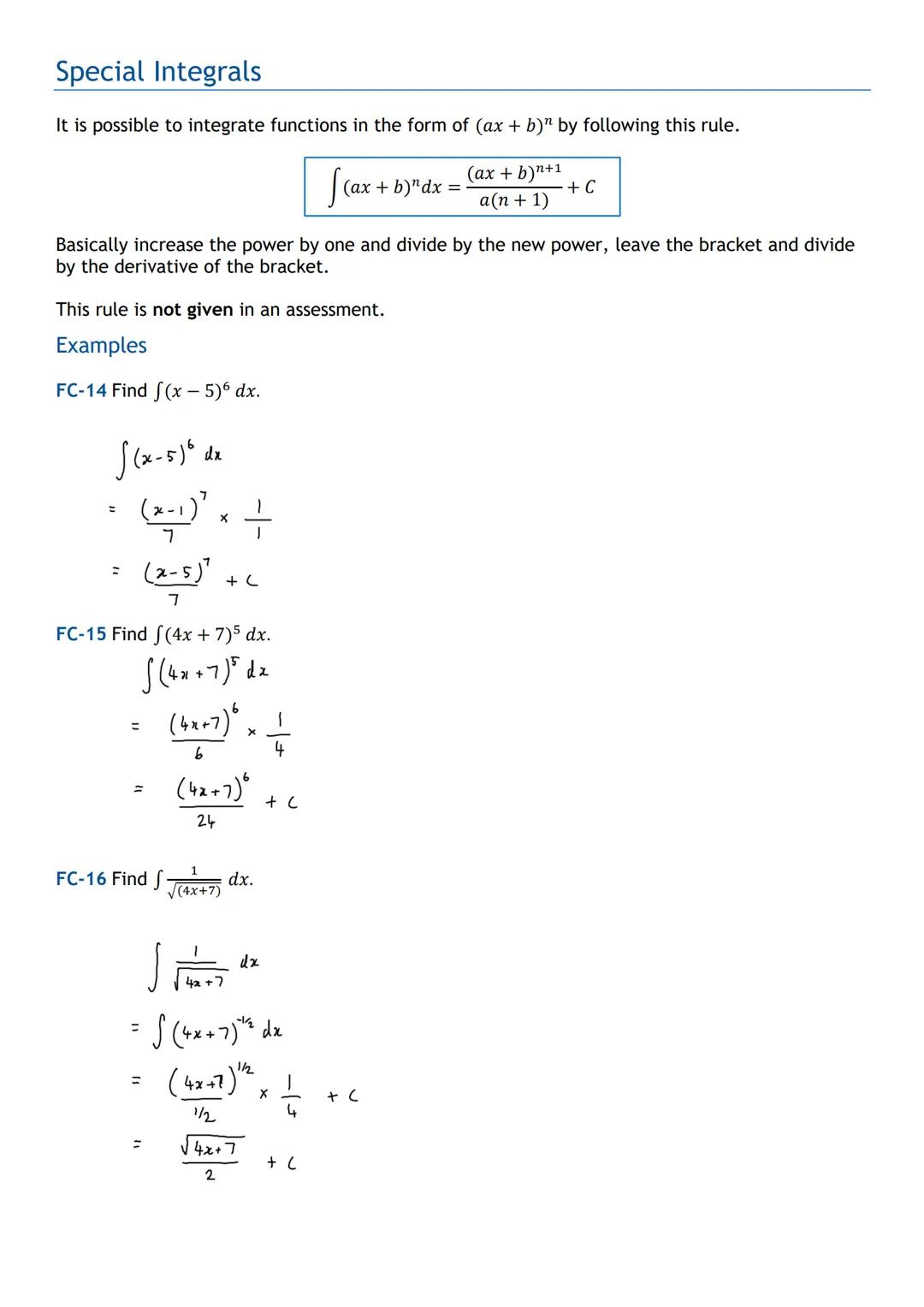 # HIGHER MATHS
Further Calculus
Notes with Examples
Mr Miscandlon
gw13miscandlondavid@glow.sch.uk # Differentiating sin x and cos x
In