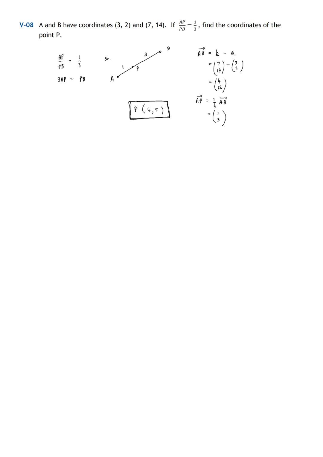 # HIGHER MATHS
Vectors
Notes with Examples
Mr Miscandlon
Gw13miscandlondavid@glow.sch.uk # Recap on National 5 Vectors
A vector has both