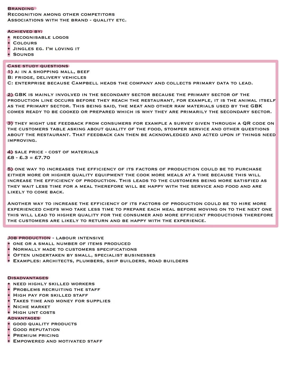 OPERATIONS MANAGEMENT THE MANAGEMENT OF PROCESSES, ACTIVITIES AND DECISIONS RELATING TO
THE WAY GOODS AND SERVICES ARE PRODUCED AND DELIVERE