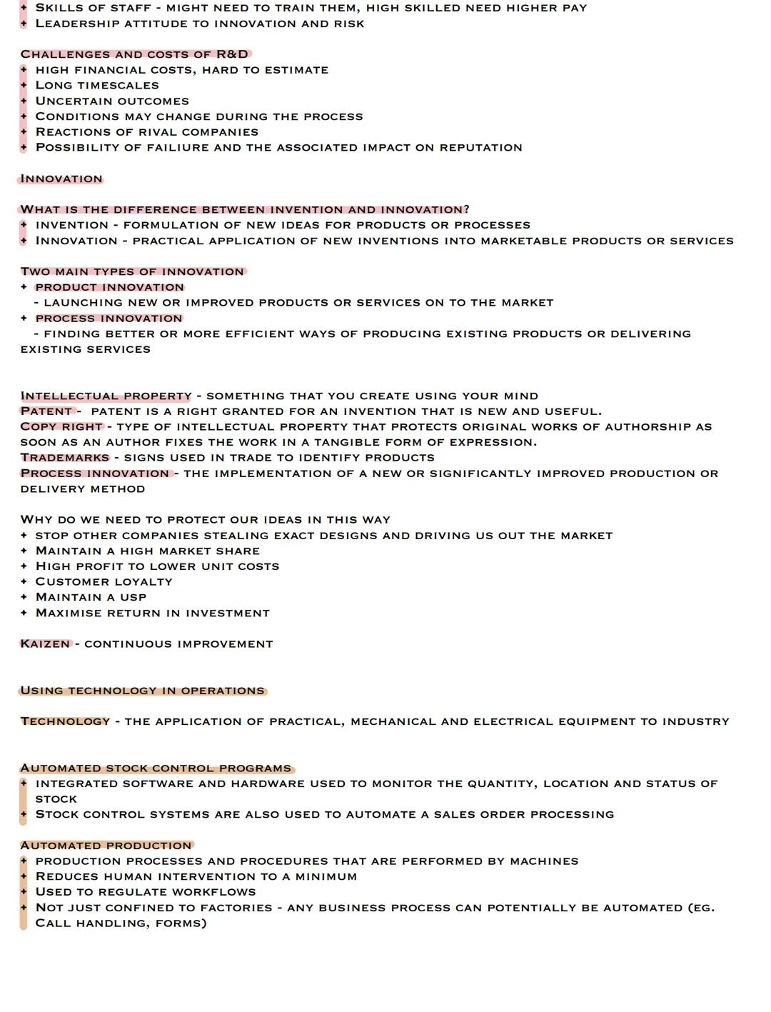 OPERATIONS MANAGEMENT THE MANAGEMENT OF PROCESSES, ACTIVITIES AND DECISIONS RELATING TO
THE WAY GOODS AND SERVICES ARE PRODUCED AND DELIVERE