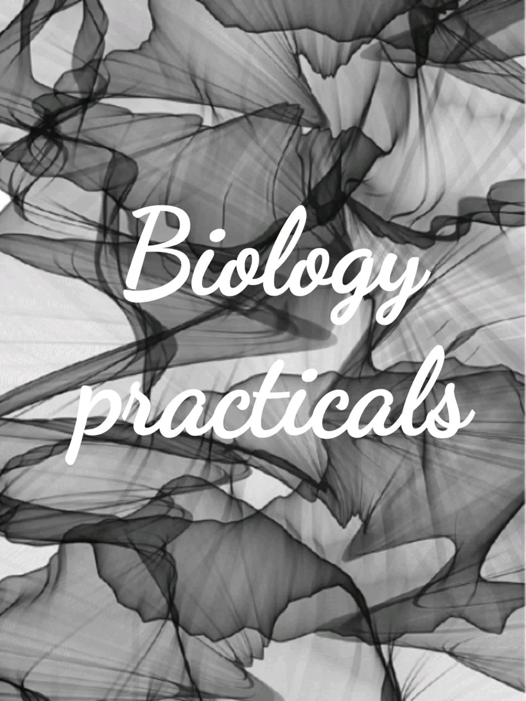 # Biology
practicals # Looking at Cells
## Aim
Investigate biological specimens using microscopes, including magnification calculations an