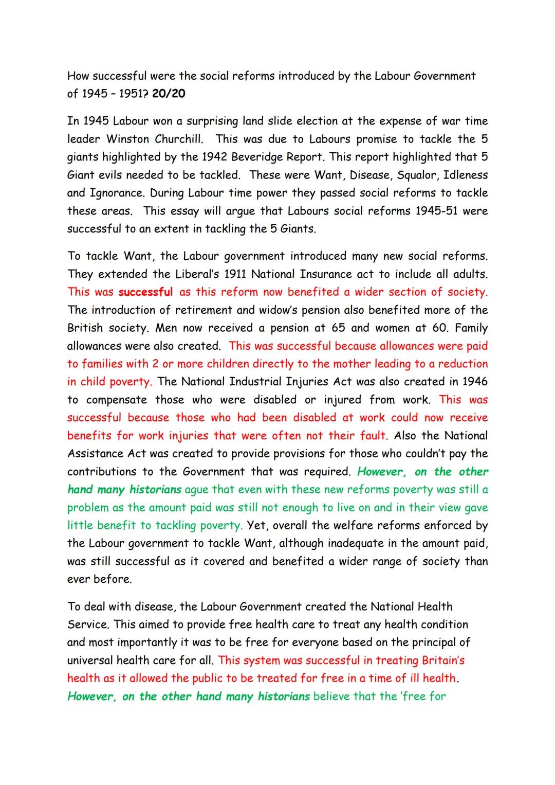 Britain Issue 6: Labour Reforms