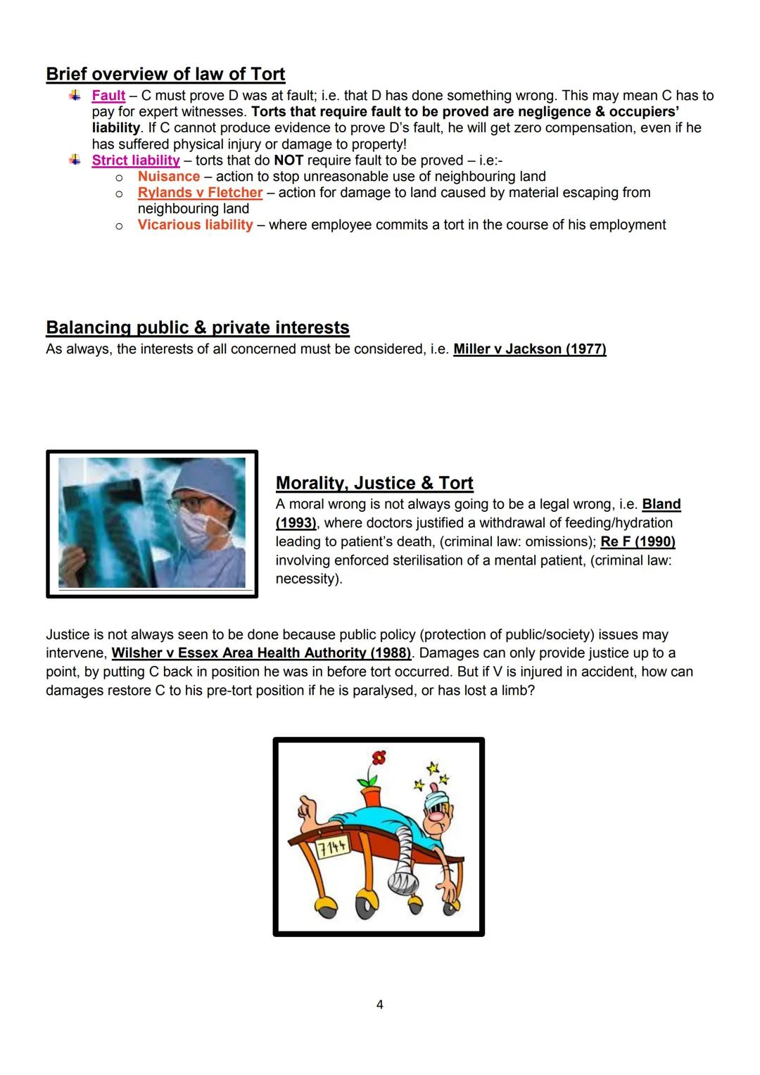 Contents
Rules & Theory of Law of Tort.
Liability in Tort of Negligence (Neg).
Defences to Negligence Claim..
Occupier's Liability..
Remedie