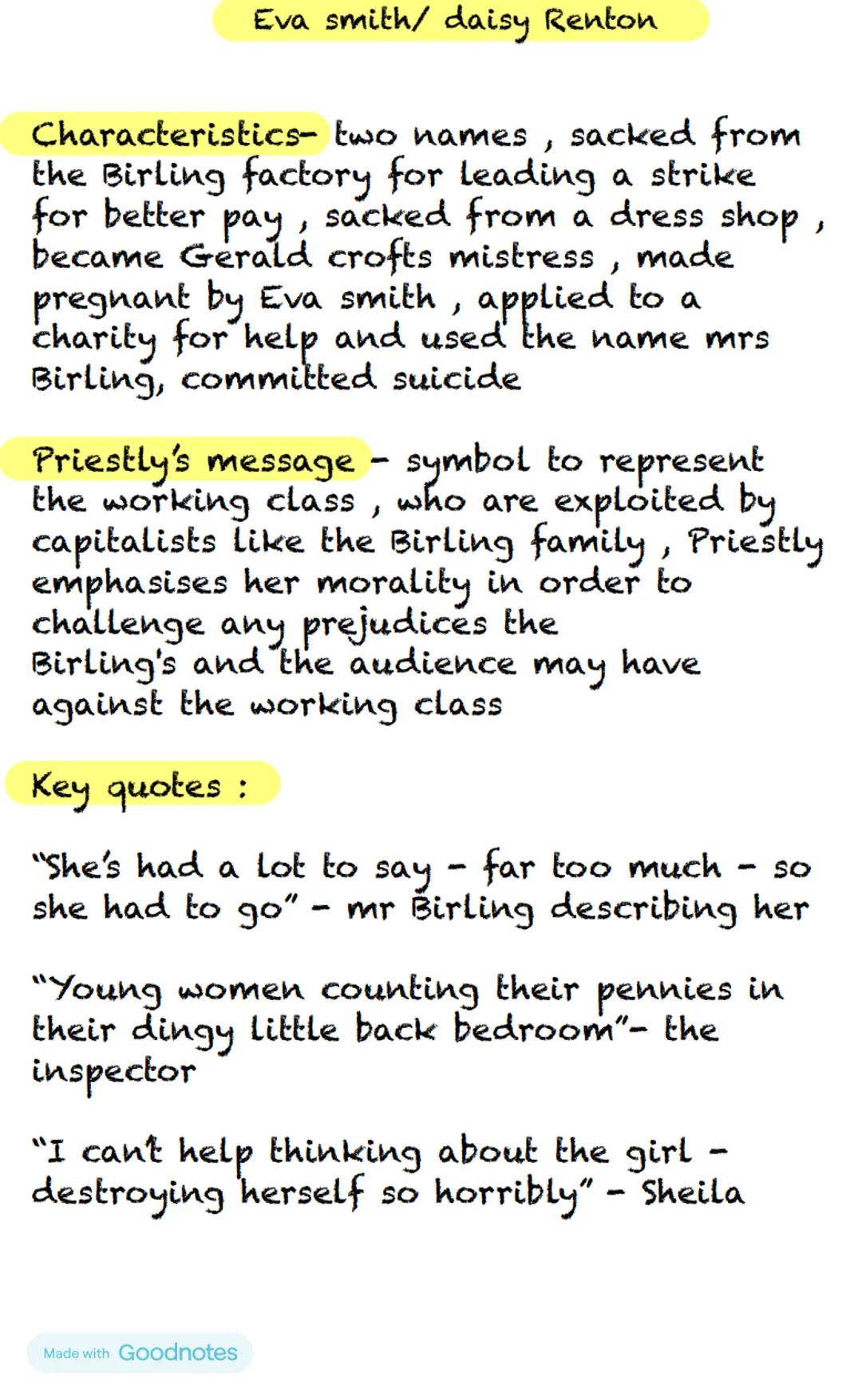 Characteristics
-
Eric
drinks too much, got Eva pregnant,
stole money from his farther, excepts his guilt in the end
Development - opening s