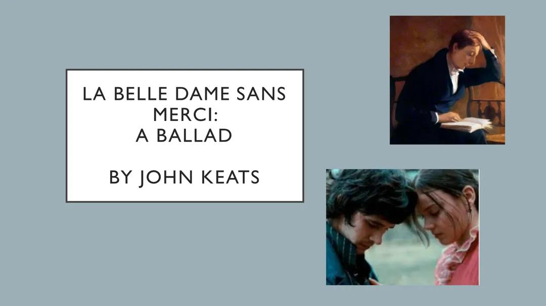 La Belle Dame Sans Merci