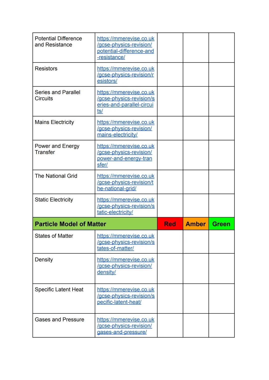 Energy
AQA GCSE Physics
Revision Checklist
Energy Stores and
Systems
https://mmerevise.co.uk
/gcse-physics-revision/
energy-stores-and-syst