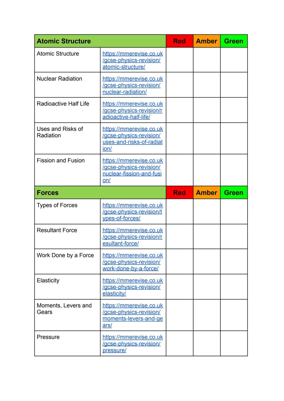 Energy
AQA GCSE Physics
Revision Checklist
Energy Stores and
Systems
https://mmerevise.co.uk
/gcse-physics-revision/
energy-stores-and-syst