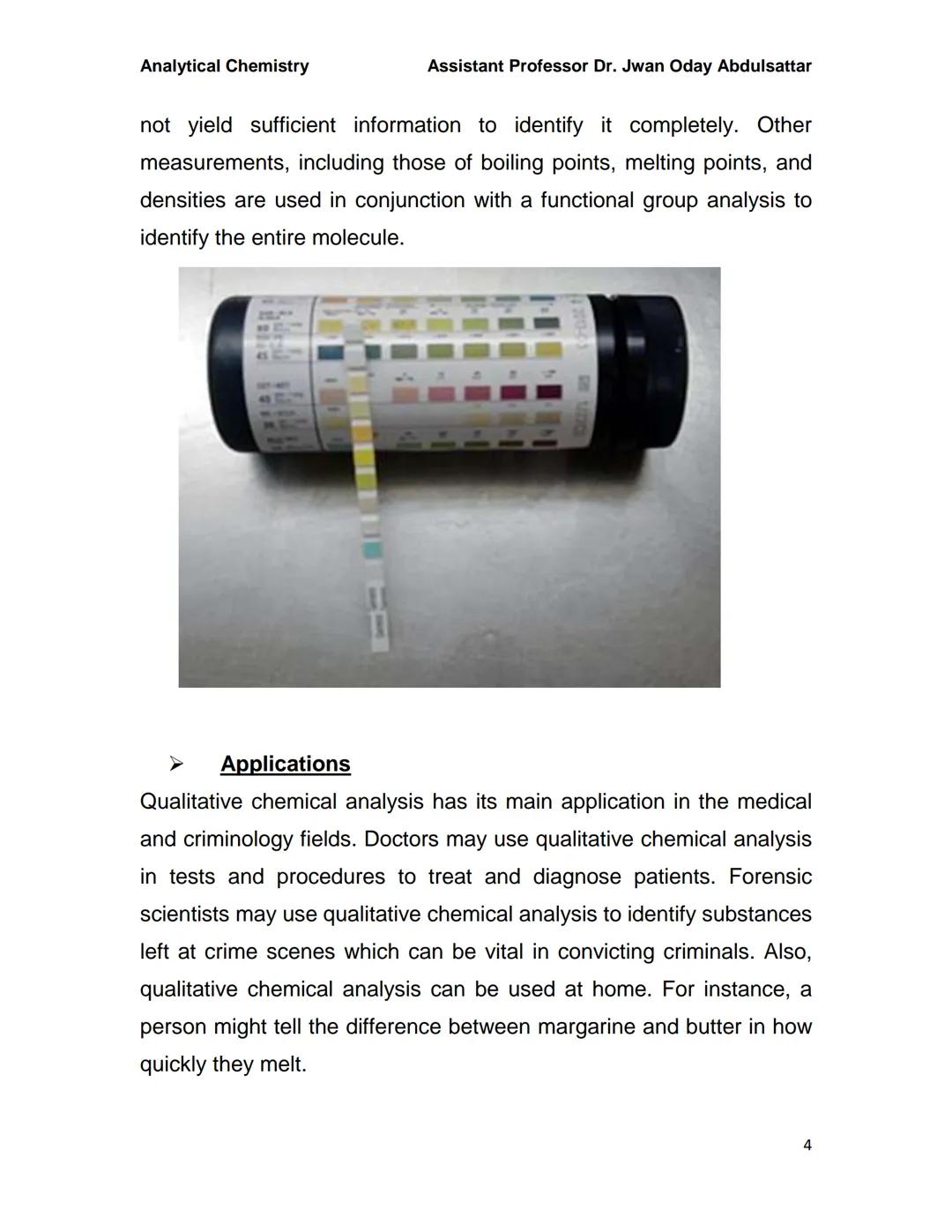 Analytical Chemistry
Assistant Professor Dr. Jwan Oday Abdulsattar
Analytical Chemistry
Written by Dr. Jwan Oday Abdulsattar
Mathematical pr